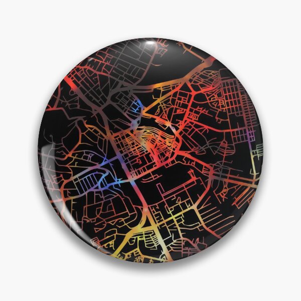 Item preview, Nairobi City Street Map Dark Mode designed and sold by map-lover.