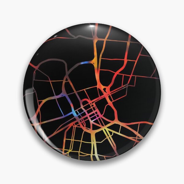 Item preview, Nashville City Street Map Dark Mode designed and sold by map-lover.