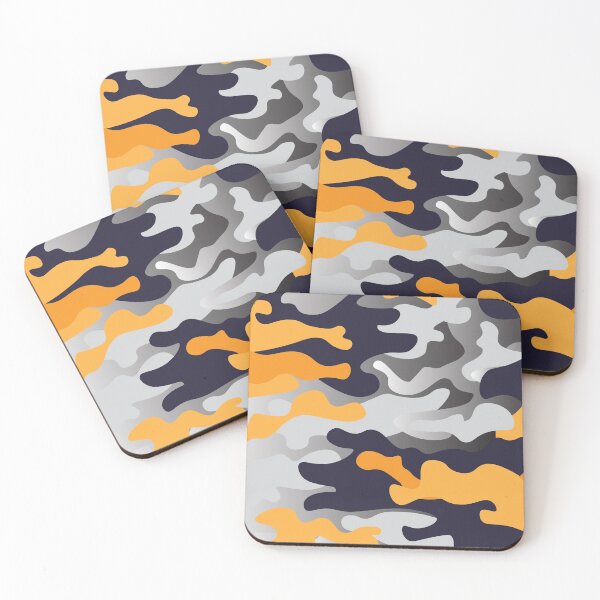 Item preview, Yellow and Black Camouflage Pattern  designed and sold by masterbones.