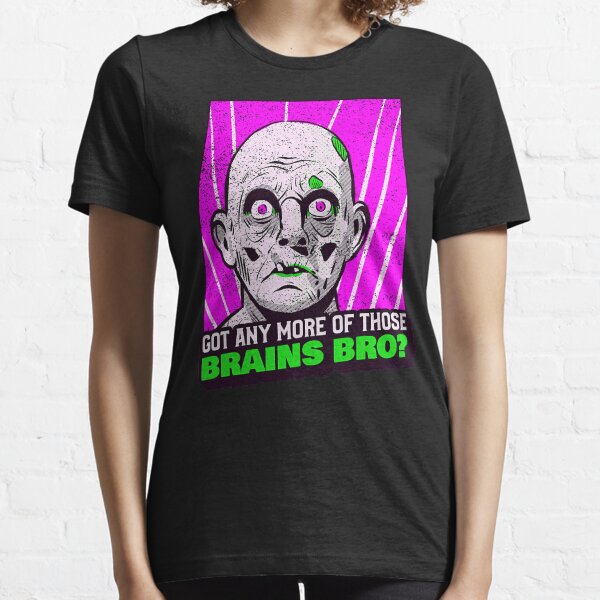 Vista previa del artículo con la obra «Camiseta Zombie Brain», diseñado y vendido por CadeTX.