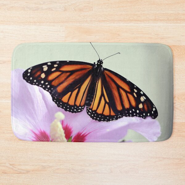 Item preview, Monarch on Rose of Sharon designed and sold by StampCity.