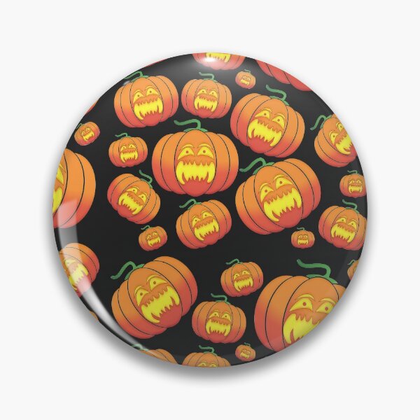 Item preview, Sad Halloween Pumpkin Patterns designed and sold by aventi24.