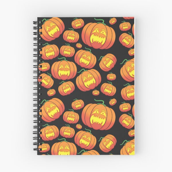 Item preview, Sad Halloween Pumpkin Patterns designed and sold by aventi24.
