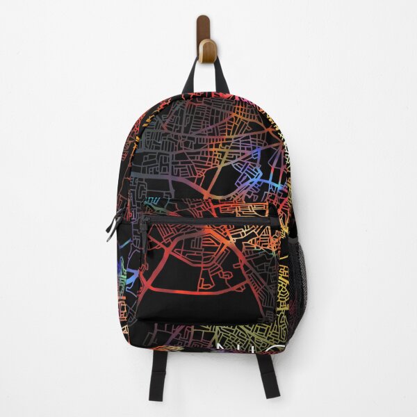 Item preview, Nicosia City Street Map Dark Mode designed and sold by map-lover.