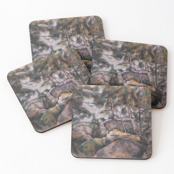 Item preview, Paul Cézanne - Rocas en el bosque designed and sold by artichokes.