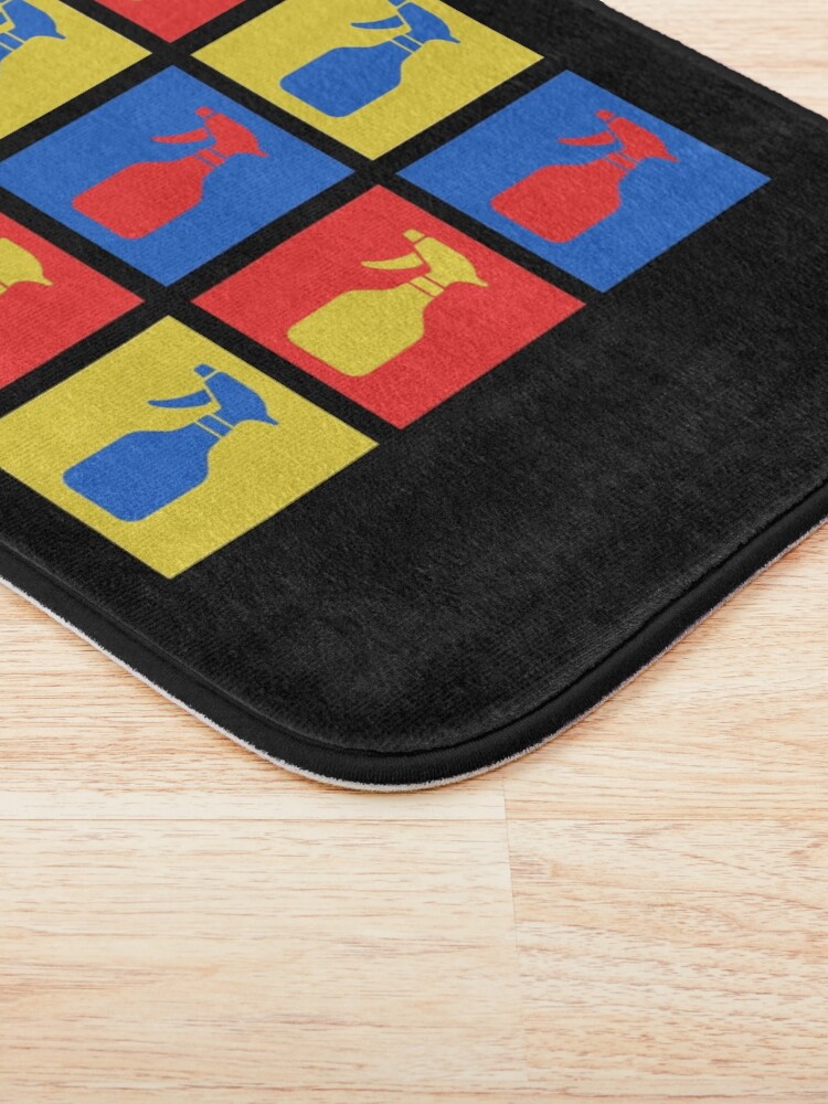 Alternate view of Andy SprayAll Creative Artistic Cleaning Humor Bath Mat