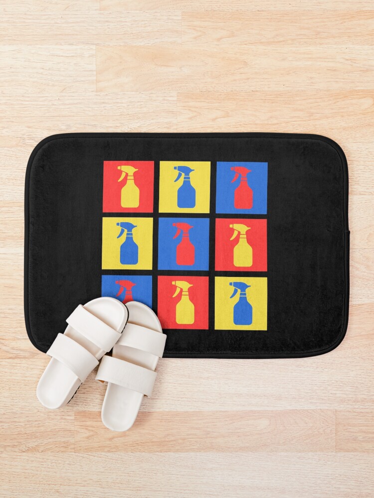 Alternate view of Andy SprayAll Creative Artistic Cleaning Humor Bath Mat