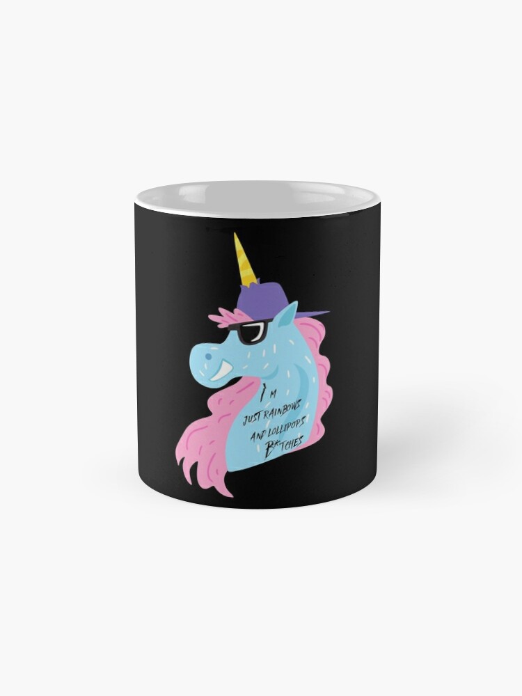 Disover I'm Just Rainbows and Lollipops National Unicorn Day Mug