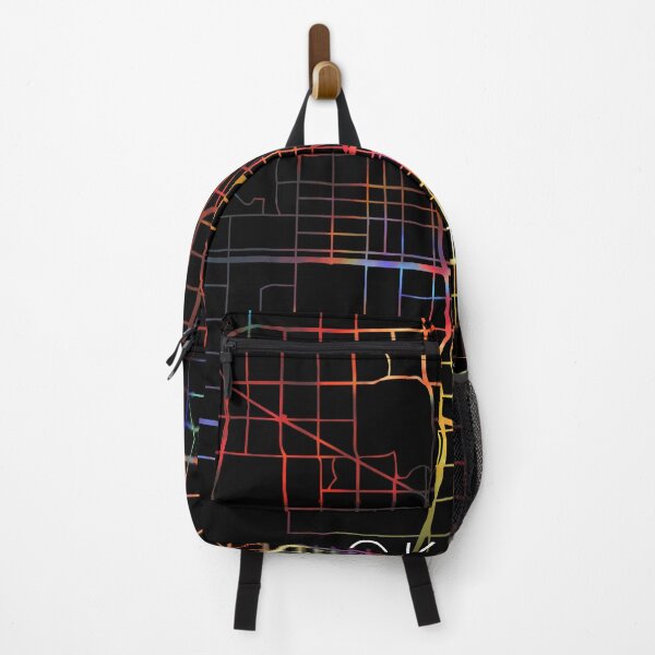Item preview, Ok City City Street Map Dark Mode designed and sold by map-lover.
