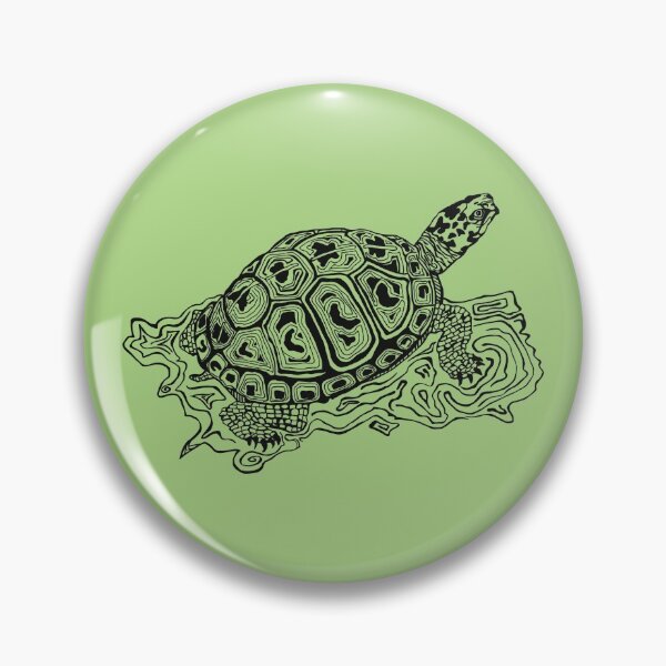 Item preview, Hand drawn- Turtle Ink Doodle designed and sold by Meg "doodle"  Gulledge.