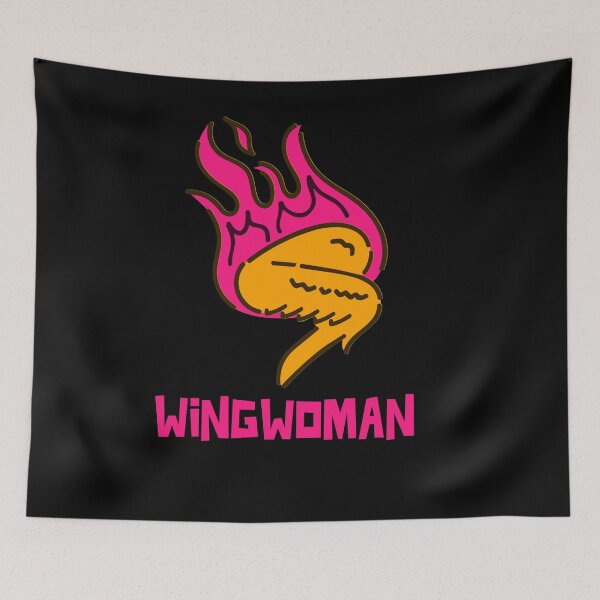Item preview, BBQ Chicken Wingwoman designed and sold by AndApArt.