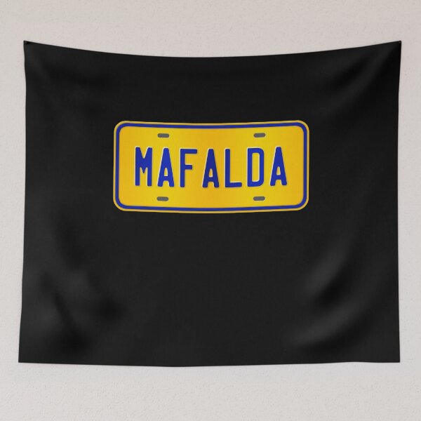 Item preview,  Mafalda Name Custom Number Plate - Gift For Mafalda designed and sold by Bontini.