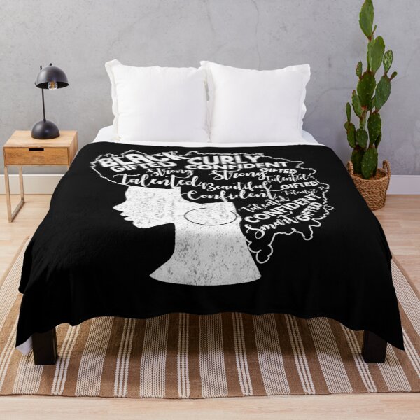 Item preview, Strong Black Woman Afro Word Art Natural Hair Melanin Poppin designed and sold by Simeon Dorelus.
