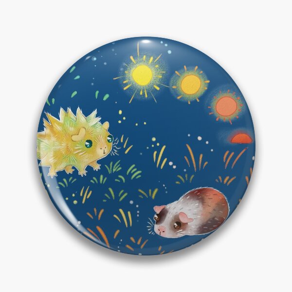 Item preview, Guinea Pigs Morning Noon & Night in Dark designed and sold by Paigekotalik.