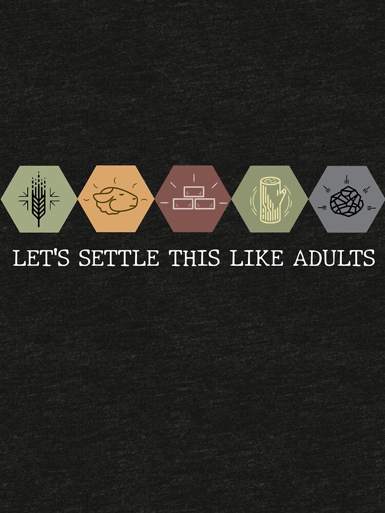 let's settle this like adults sign language shirt