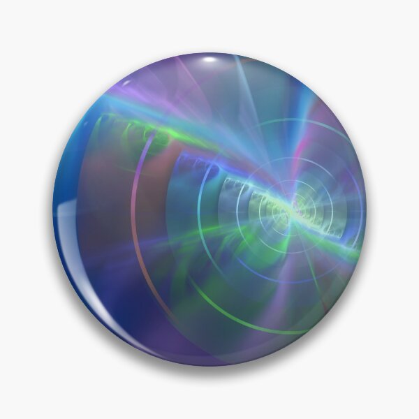 Item preview, Fractal Rainbow Colored Disk designed and sold by IssyDesigns.
