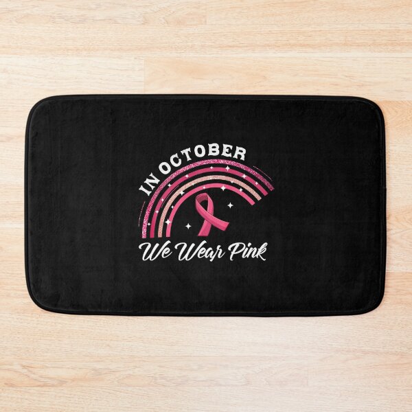 Item preview, In October We Wear Pink Rainbow Breast Cancer Awareness designed and sold by MyintThan09.
