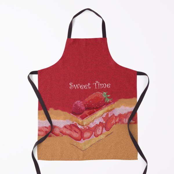 Item preview, Sweet Time to Eat Strawberry Cake designed and sold by DLamasat.