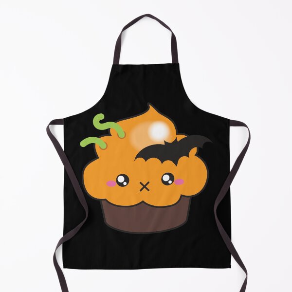 Item preview, Kawaii Cute Halloween Cupcake with Bats designed and sold by RoguePixel.