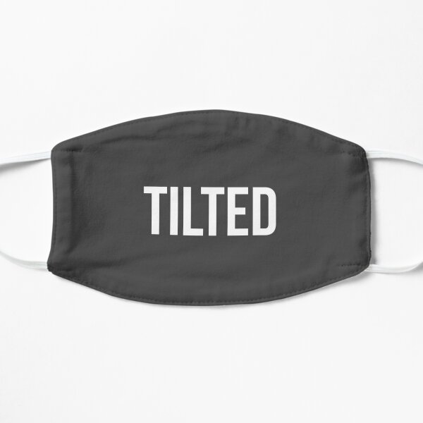 Tilted Face Masks Redbubble - tilt town roblox