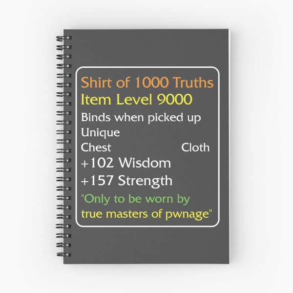 Item preview, Shirt of 1000 Truths designed and sold by relicguild.