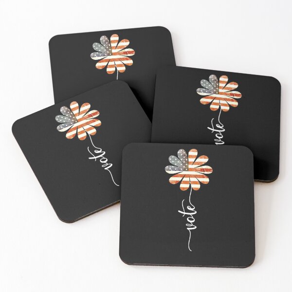 Item preview, Vote For President Election Flower And American Flag Design designed and sold by TallOne-apparel.