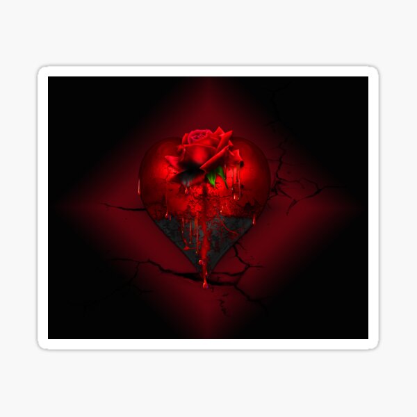 Item preview, Wounded heart designed and sold by Gothic Fantasy.