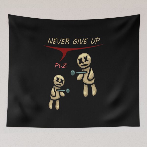 Item preview, Never Give Up Plz Voodoo Dolls designed and sold by JohnnyTaco.