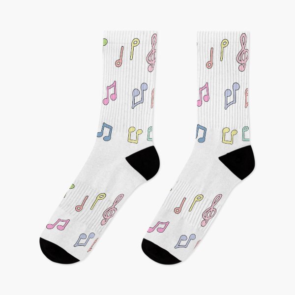Item preview, pastel music notes 18 designed and sold by hichamdamo.