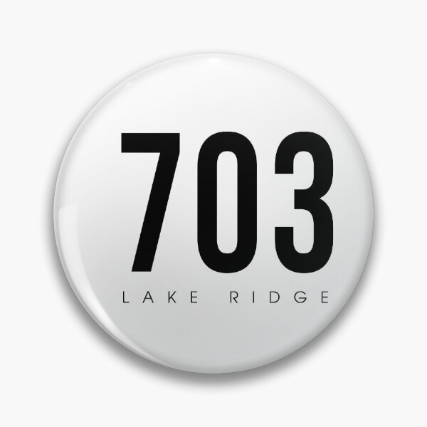 Item preview, Lake Ridge, VA- 703 Area Code design designed and sold by CartoCreative.