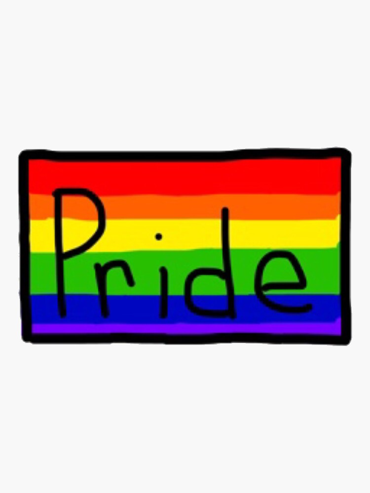 "Pride flag" Sticker for Sale by StickerHustle99 Redbubble