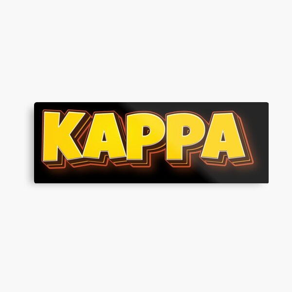 Manøvre Ny mening basketball Kappa Meaning Metal Prints for Sale | Redbubble