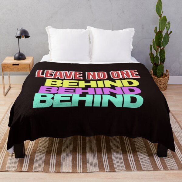 Item preview, Leave no one behind designed and sold by Tecnofa.