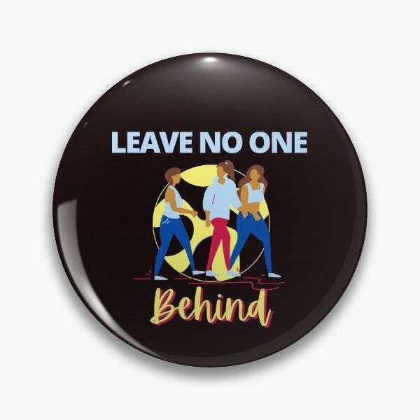 Item preview, Leave no one behind designed and sold by Tecnofa.