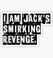 I Am Jack's Smirking Revenge - Fight Club Sticker