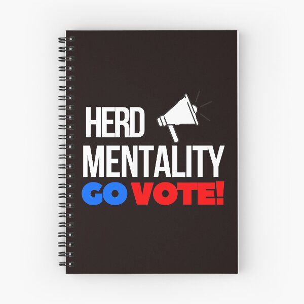 Item preview, Herd mentality Go Vote designed and sold by Tecnofa.