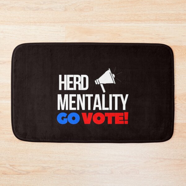 Item preview, Herd mentality Go Vote designed and sold by Tecnofa.