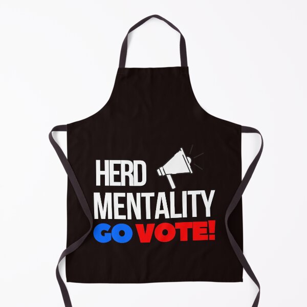 Item preview, Herd mentality Go Vote designed and sold by Tecnofa.