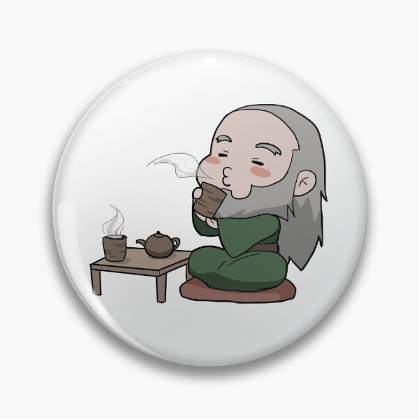 Item preview, Chibi Iroh Drinking Tea Design designed and sold by artandboba.