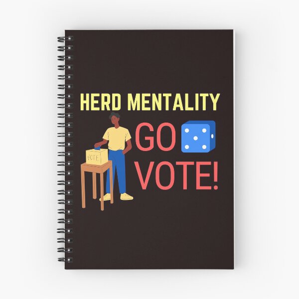 Item preview, Herd mentality Go Vote designed and sold by Tecnofa.