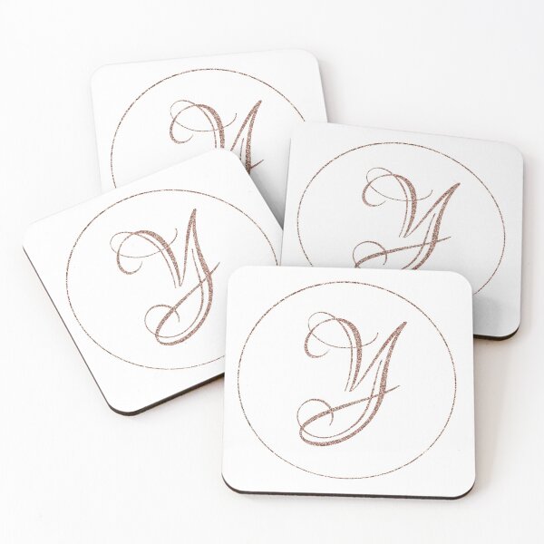 Item preview, Elegant Rose Gold Monogram Y designed and sold by TheFamilyVan.
