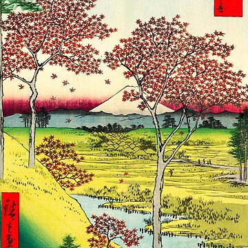 Artwork thumbnail, "Toto meguro yuhhigaoka" by Ando Hiroshige by Ukiyo-e World
