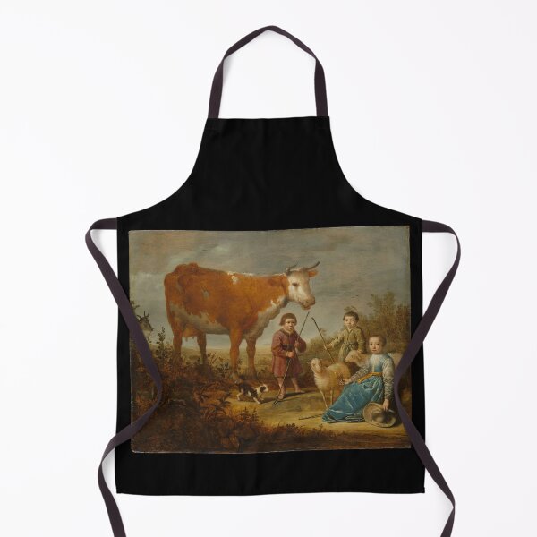 Artikelvorschau, Aelbert Cuyp - Kinder und eine Kuh entworfen und verkauft von artichokes.