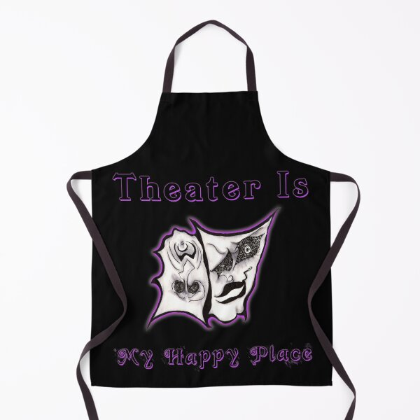 Item preview, Theater Is My Happy Place | Save Our Stages | Performing Arts | Comedy Tragedy | Stage Crew | TM11 designed and sold by triciakitty.