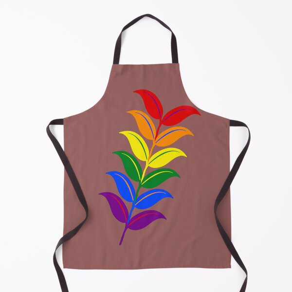 Item preview, Leaves in Gay Rainbow Flag Colors designed and sold by InVisibleColors.