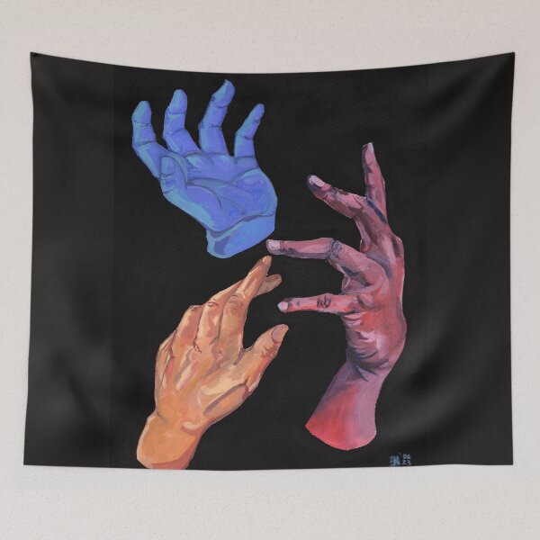 Item preview, Hand Gestures in Gouache designed and sold by WOLFGWANGHz.