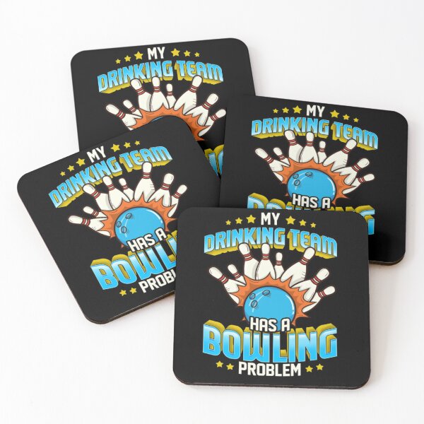 Item preview, Funny My Drinking Team Has A Bowling Problem designed and sold by Pricehotshop.