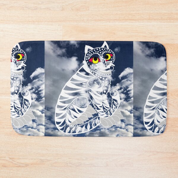 Item preview, Blue Sky funny Tiger designed and sold by HibouMagique.