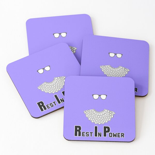 Item preview, RBG, Rest In power designed and sold by Feline Rockstars.