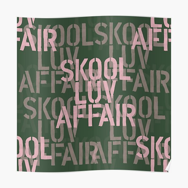 Skool Luv Affair Posters Redbubble